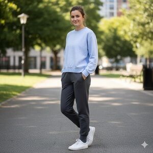 Zara Sky Blue Pullover